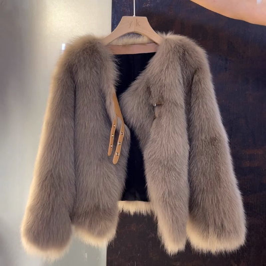 Luxe Faux Fur Coat