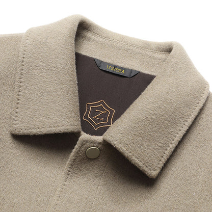 Handmade Wool Polo Jacket